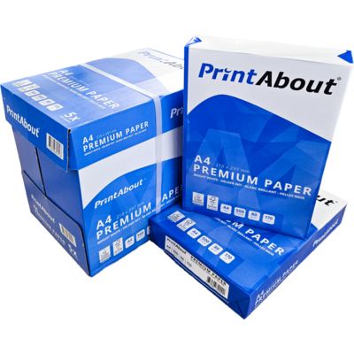 PrintAbout Premium A4 papier 1 doos (5x 500 vel)