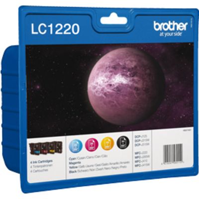 Brother LC-1220VALBP Inktcartridge 4-kleuren Voordeelbundel