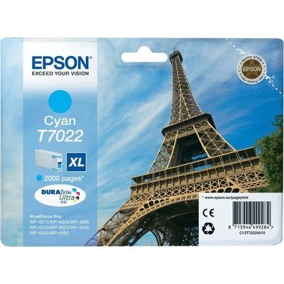 Epson T70224010 Inktcartridge Cyaan