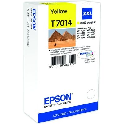 Epson T70144010 Inktcartridge Geel