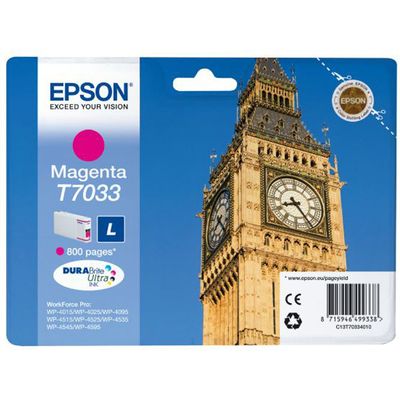 Epson T70334010 Inktcartridge Magenta