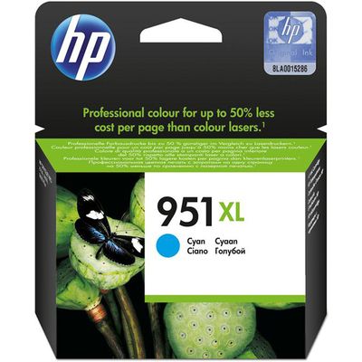 HP 951XL (CN046AE) Inktcartridge Cyaan Hoge capaciteit