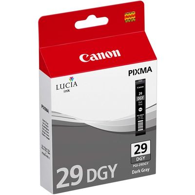 Canon PGI-29 DGY Inktcartridge Donker grijs