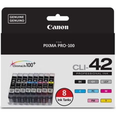 Canon CLI-42 Multi Pack Inktcartridge 8-kleuren Voordeelbundel