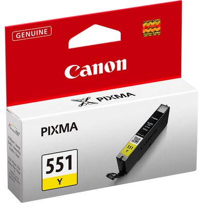 Canon CLI-551Y Inktcartridge Geel