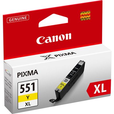 Canon CLI-551Y XL Inktcartridge Geel Hoge capaciteit