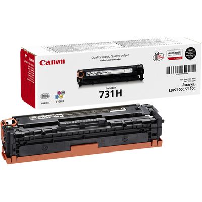 Canon 731H BK Toner Zwart Hoge capaciteit