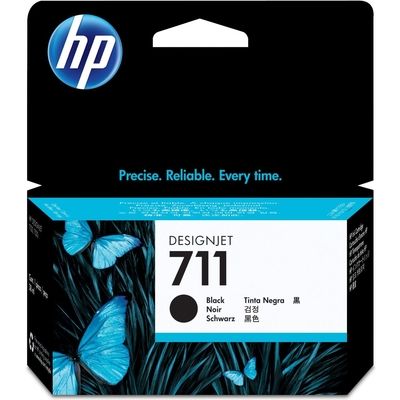 HP 711 (CZ129A) Inktcartridge Zwart