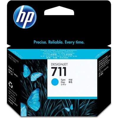 HP 711 (CZ130A) Inktcartridge Cyaan