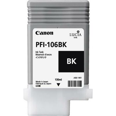 Canon PFI-106BK Inktcartridge Zwart