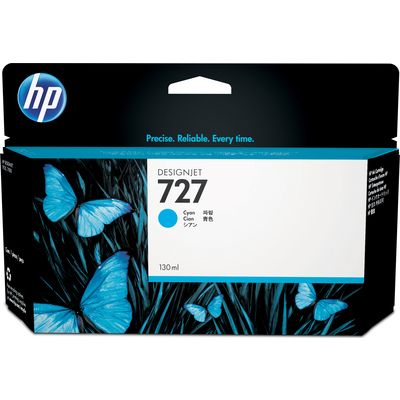 HP 727 (B3P19A) Inktcartridge Cyaan