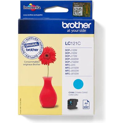 Brother LC-121C Inktcartridge Cyaan