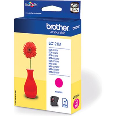 Brother LC-121M Inktcartridge Magenta