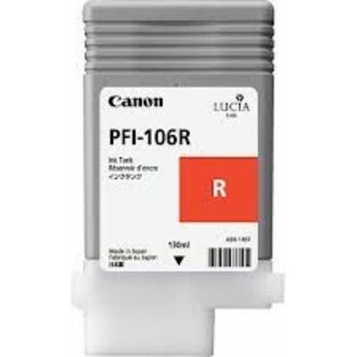 Canon PFI-106R Inktcartridge Rood