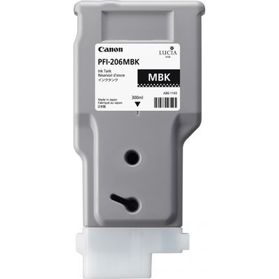 Canon PFI-206MBK Inktcartridge Mat-zwart