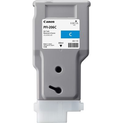 Canon PFI-206C Inktcartridge Cyaan