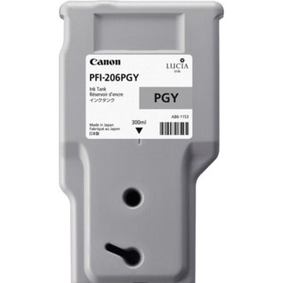 Canon PFI-206PGY Inktcartridge Foto-grijs