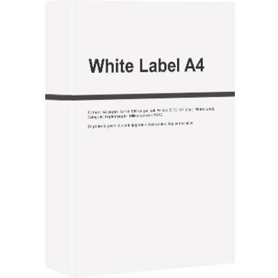White Label A4 papier 1 pak (500 vel)
