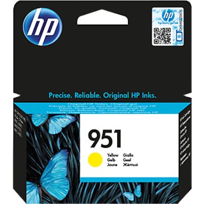 HP 951 (CN052AE) Inktcartridge Geel