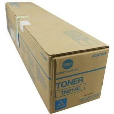 Konica Minolta Tn 214C A0D7454 Toner Cyaan konica minolta kopen in de aanbieding