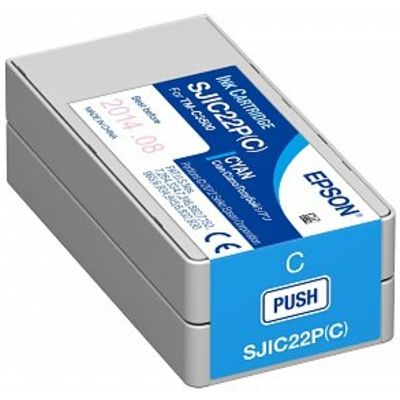 Epson SJIC22P(C) - C33S020602 Inktcartridge Cyaan
