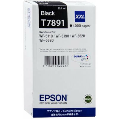 Epson T7891 - C13T789140 Inktcartridge Zwart