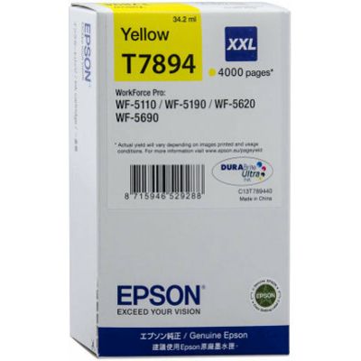 Epson T7894 - C13T789440 Inktcartridge Geel