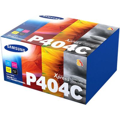 Samsung CLT-P404C (SU365A) Toner 4-kleuren Voordeelbundel