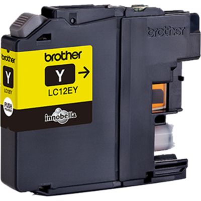 Brother LC-12EY Inktcartridge Geel