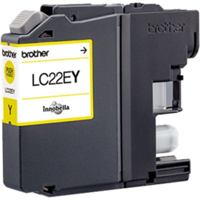 Brother LC-22EY Inktcartridge Geel