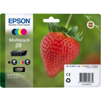 Epson T2986 Inktcartridge 4 Kleuren Voordeelbundel epson kopen in de aanbieding