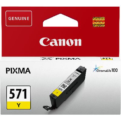 Canon CLI-571Y Inktcartridge Geel