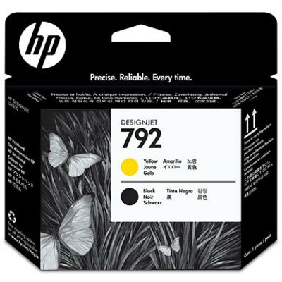 HP 792 (CN702A) Printkop Zwart + geel