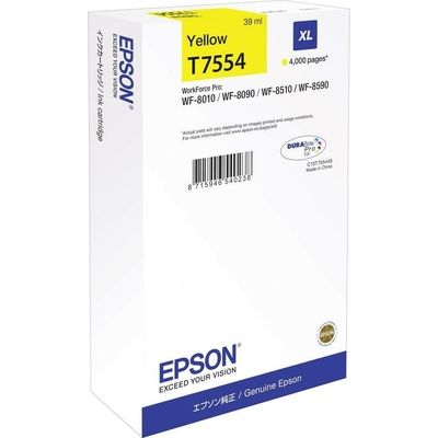 Epson T7554 Inktcartridge Geel