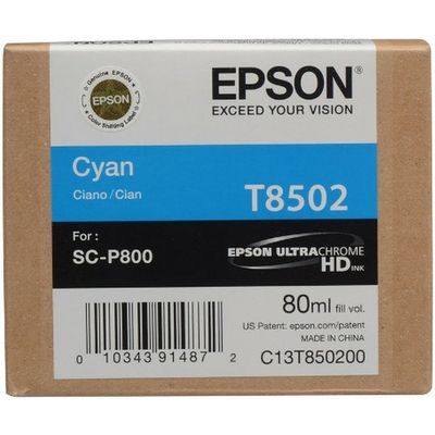 Epson T8502 Inktcartridge Cyaan