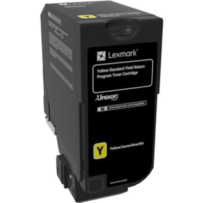 Lexmark 74C2SY0 Toner Geel