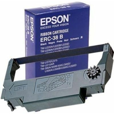 Epson ERC-38B Ribbon Zwart