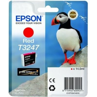 Epson T3247 Inktcartridge Rood