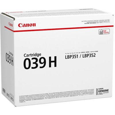 Canon 039H Bk 0288C001 Toner Zwart Hoge Capaciteit canon kopen in de aanbieding