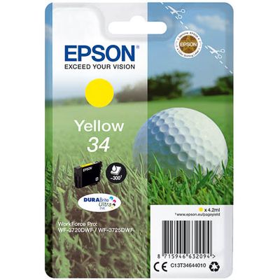 Epson 34 (T3464) Inktcartridge Geel