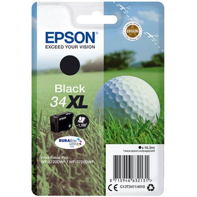 Epson 34XL (T3471) Inktcartridge Zwart Hoge capaciteit