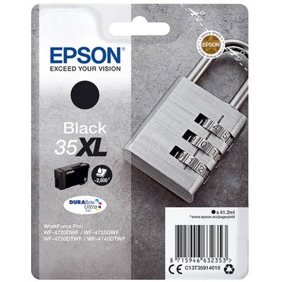 Epson 35XL (T3591) Inktcartridge Zwart Hoge capaciteit