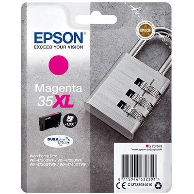 Epson T3593 35Xl Inktcartridge Magenta Hoge Capaciteit epson kopen in de aanbieding