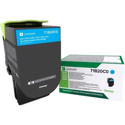 Lexmark 71B20C0 Toner Cyaan