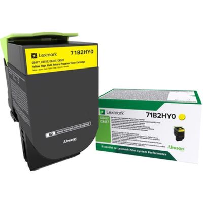 Lexmark 71B2HY0 Toner Geel