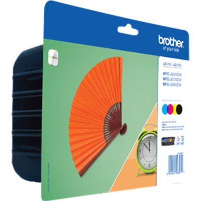Brother LC-129XLVALBP Inktcartridge 4-kleuren Voordeelbundel