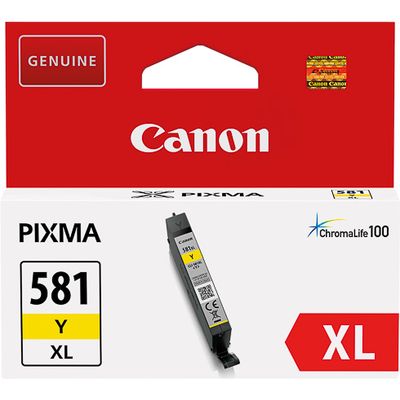 Canon CLI-581XL Y (CLI-581XXL) Inktcartridge Geel Hoge capaciteit