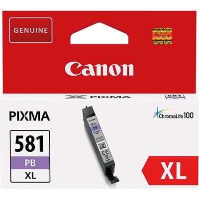 Canon CLI-581XL PB (CLI-581XXL) Inktcartridge Foto-blauw Hoge capaciteit