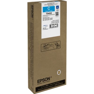 Epson T9452 - C13T945240 Inktcartridge Cyaan Hoge capaciteit