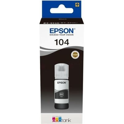 Epson 104 (C13T00P140) Inktcartridge Zwart